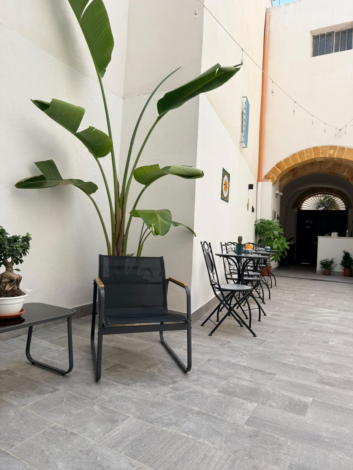 Il sogno siciliano il cortile